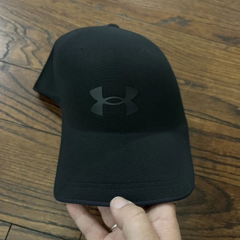 Under Armour StealthForm Uncrushable Unisex Hat Lightweight Performance M/L Blk - Picture 5 of 7